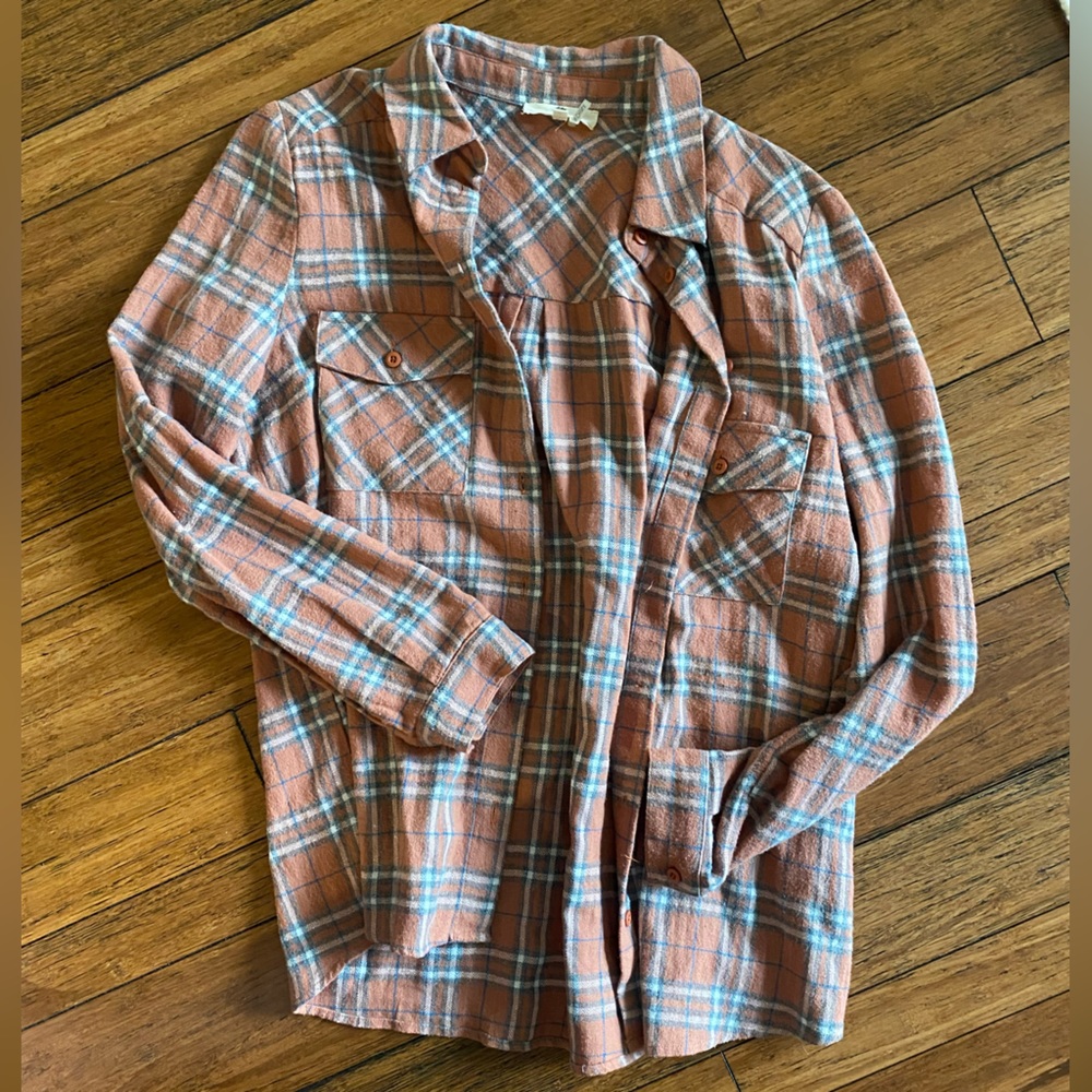 Orange flannel